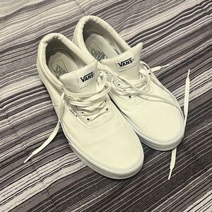 Vans Classic White Canvas Low-Tops